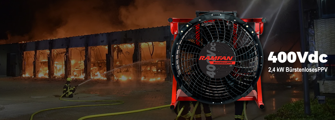 RAMFAN EX550 400Vdc Brushless PPV — Produktansicht
